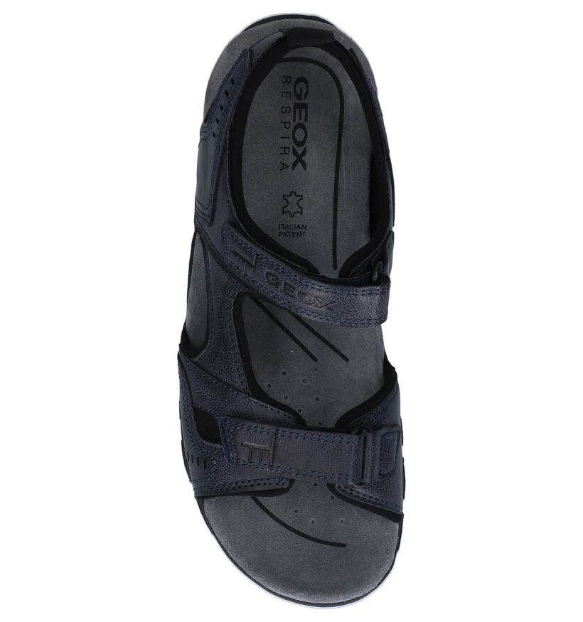 Geox Zwarte Sandalen in kunstleer (266688)