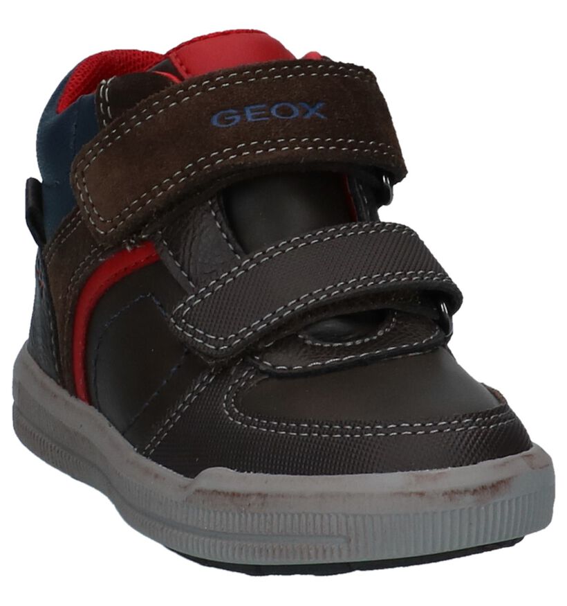 Geox Chaussures hautes en Brun foncé en simili cuir (223169)