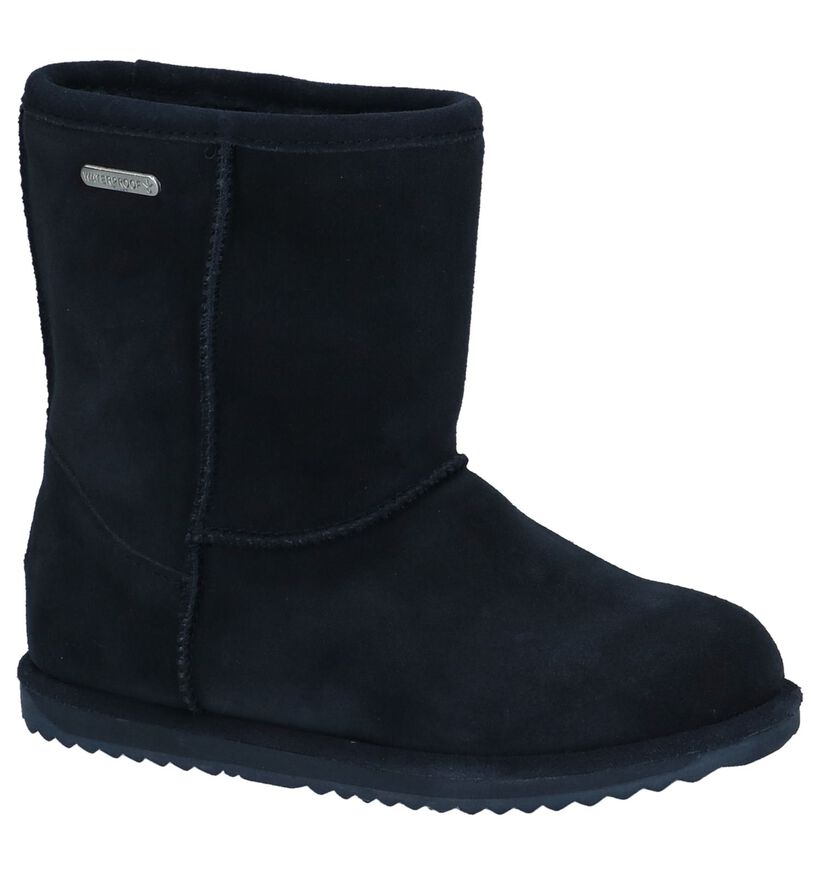 EMU Bottes basses en Bleu foncé en daim (231460)