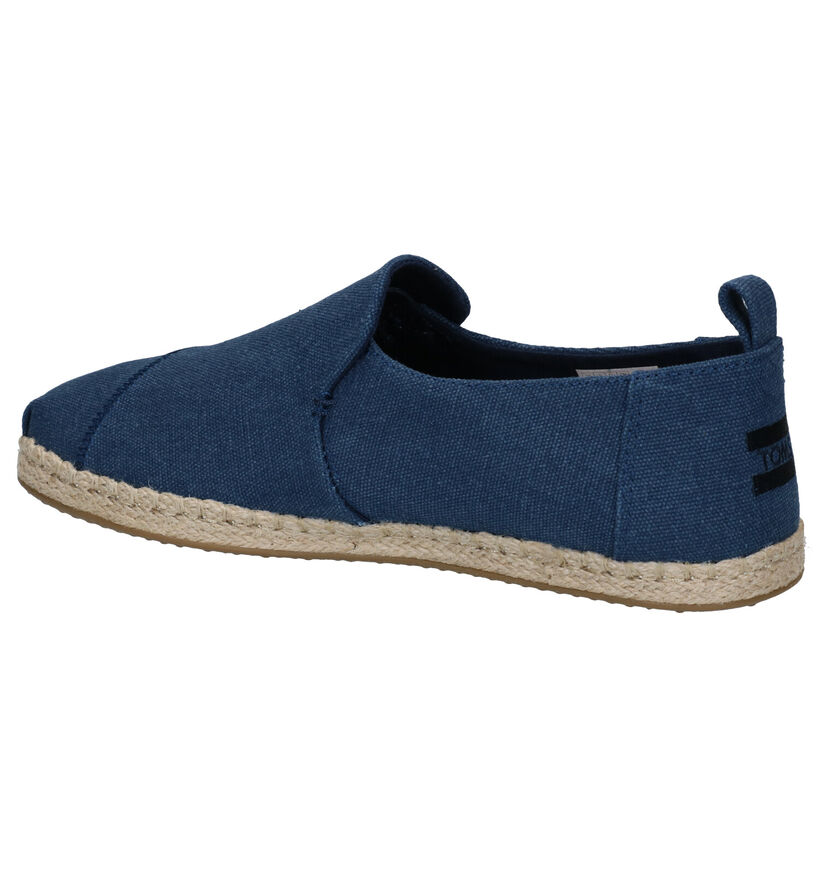 Toms Blauwe Espadrilles in stof (272349)