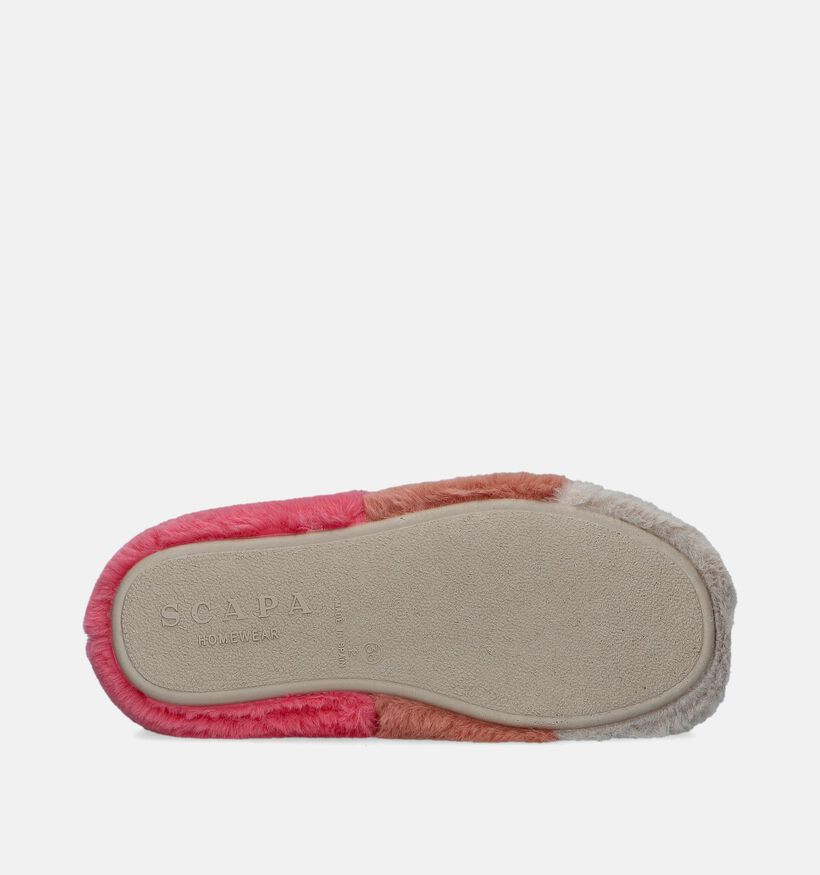 Scapa Pantoufles ouvertes en Rose pour femmes (347324)