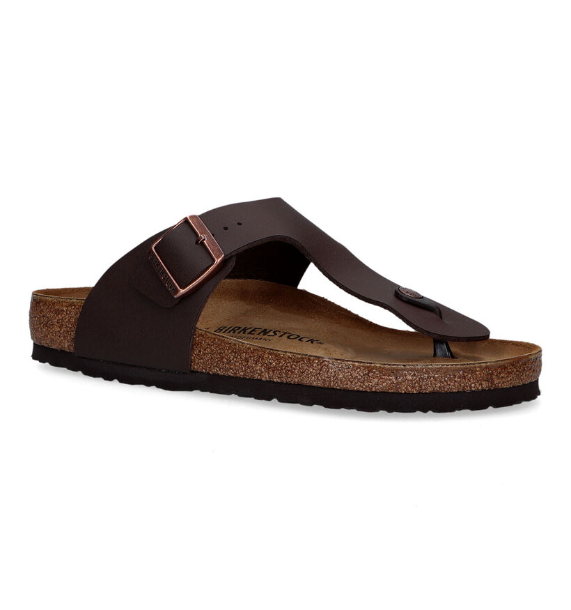 Birkenstock Ramses Bruine Teenslippers voor heren (322404)