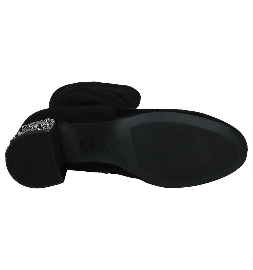Gabor Best Fitting Bottes basses en Noir en daim (231223)