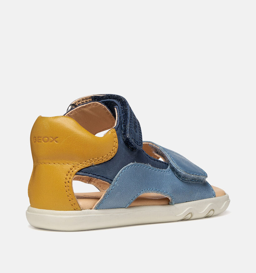 Geox Sandales pour b&eacute;b&eacute; en Bleu pour gar&ccedil;ons (370161)