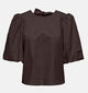 JDY Monila Blouse en Brun fonc&eacute; pour femmes (378304)