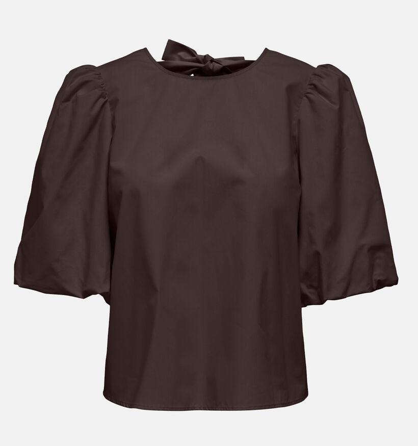 JDY Monila Blouse en Brun fonc&eacute; pour femmes (378304)