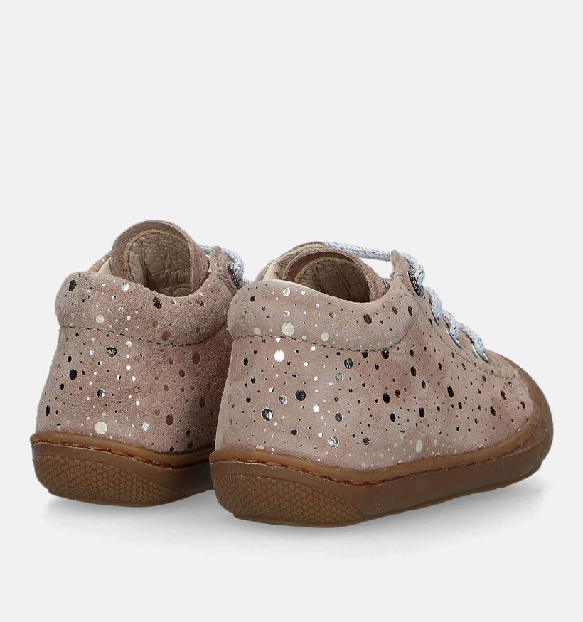 Naturino Cocoon Taupe Babyschoenen voor meisjes (331557) - geschikt voor steunzolen