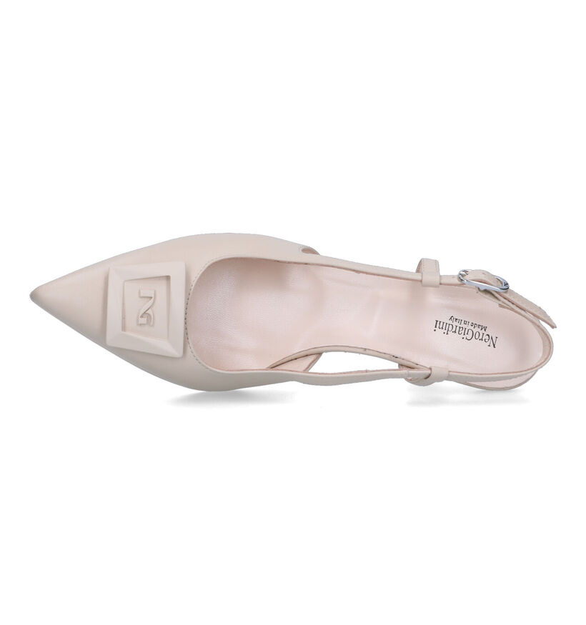 NeroGiardini Escarpins slingback en Blanc pour femmes (321172)