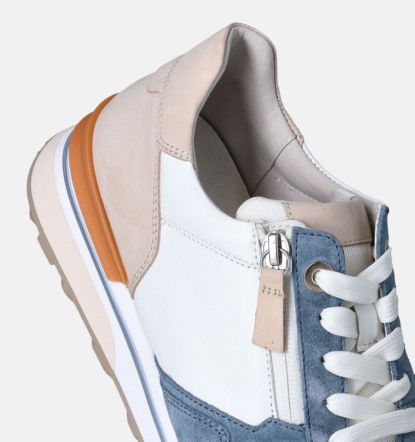 Gabor OptiFit Witte Sneakers voor dames (352082) - geschikt voor steunzolen