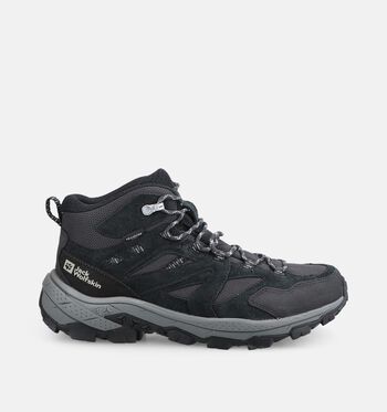 Jack Wolfskin Mid Outdoorschoenen Zwart
