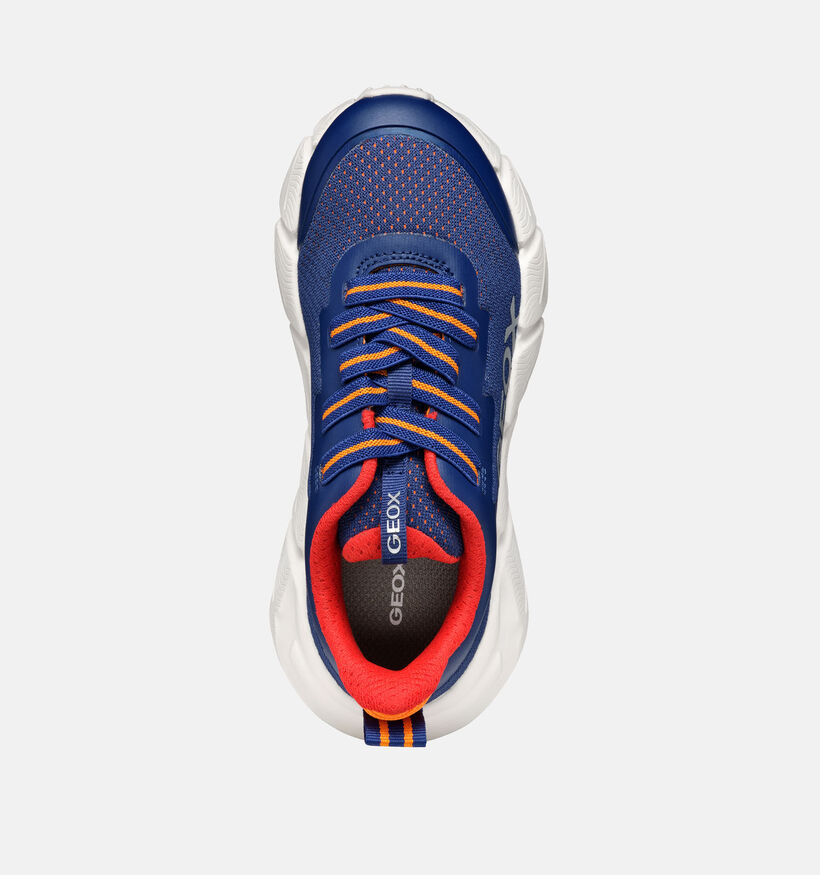 Geox Flexyper Fast Blauwe Sneakers voor jongens (356385) - geschikt voor steunzolen