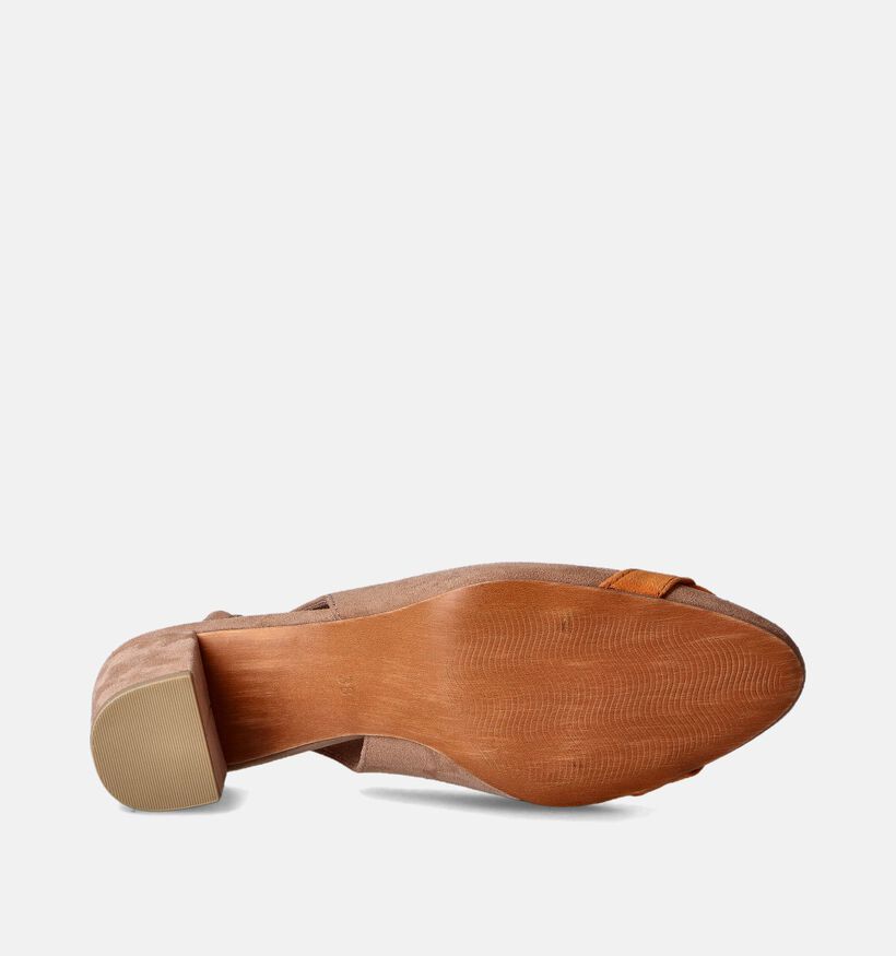 Marco Tozzi Cognac Slingback pumps voor dames (352549)