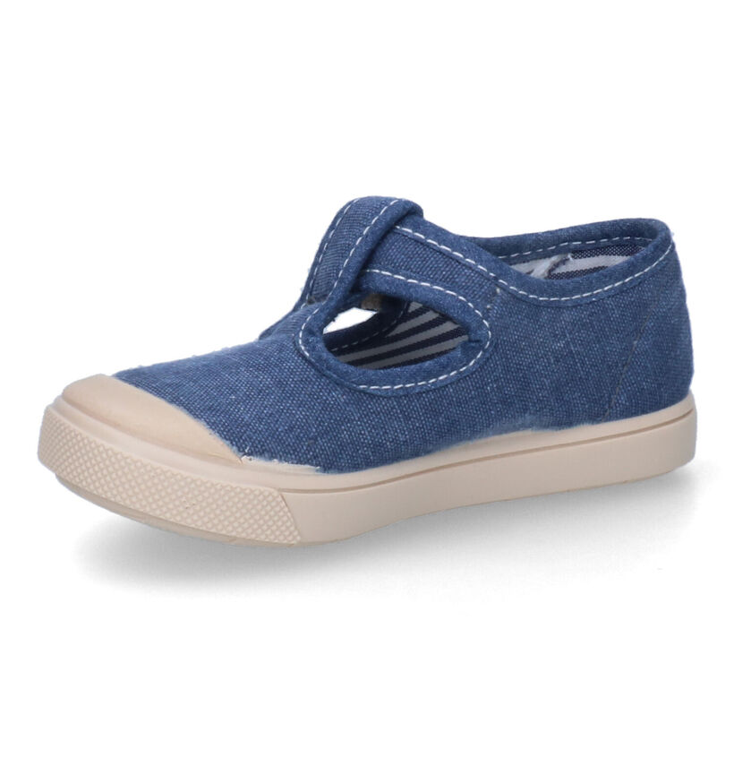 Ani Pepito Chaussures à velcro en Bleu pour garçons (312290)