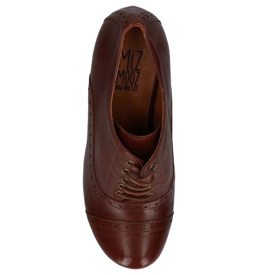 Miz Mooz Chaussures à lacets  (Marron), , pdp