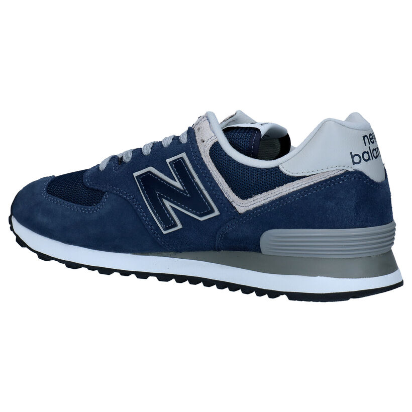 New Balance ML 574 Baskets basses en Gris pour hommes (353357) - pour semelles orthopédiques