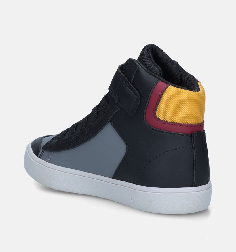 Geox Gisli Chaussures hautes en Noir pour gar&ccedil;ons (345946) - pour semelles orthop&eacute;diques