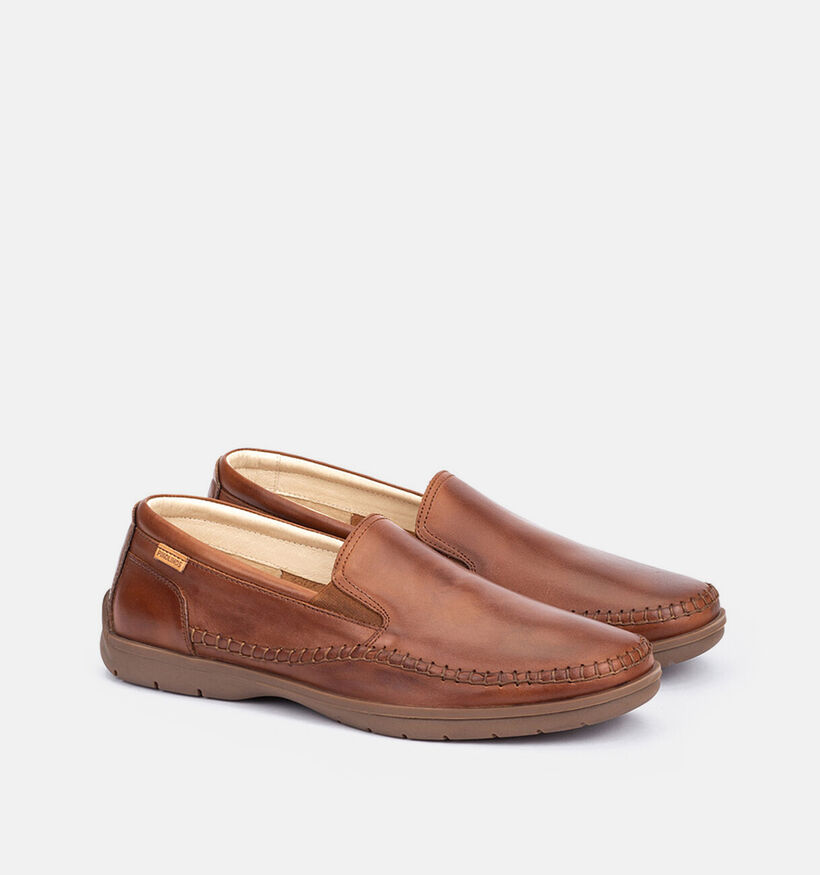 Pikolinos Marbella Cognac Instappers voor heren (370610) - geschikt voor steunzolen