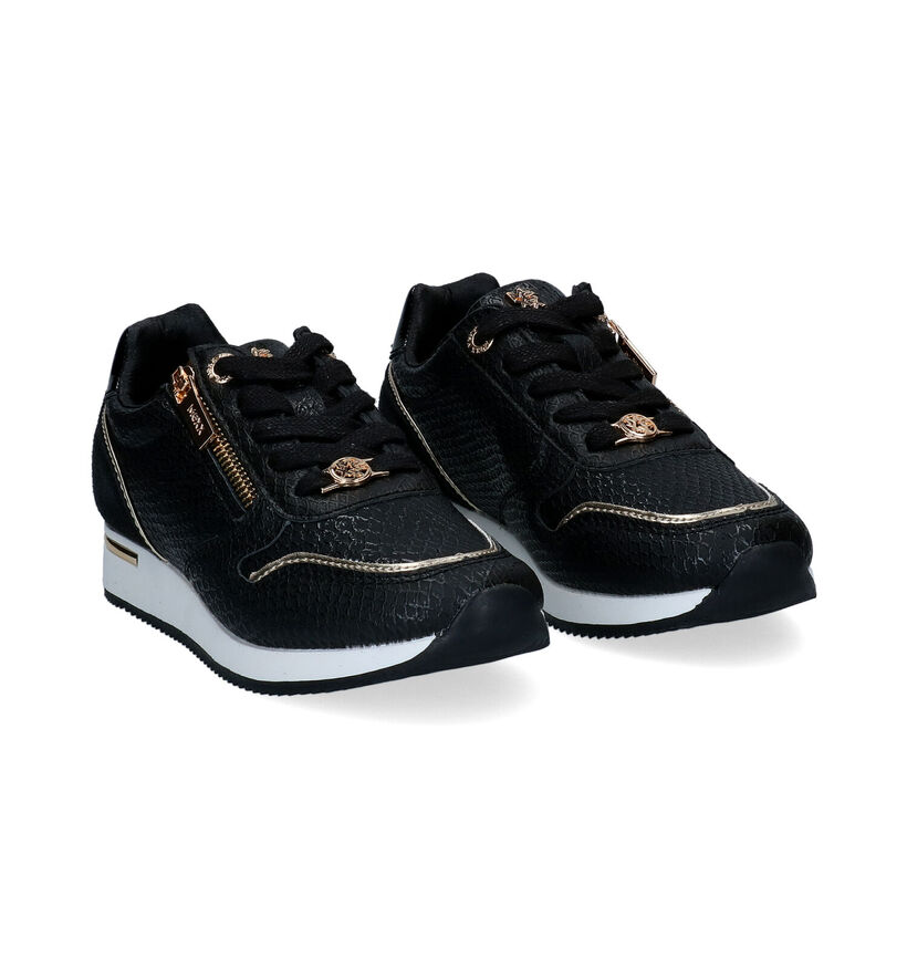 Mexx Hiske Zwarte Sneakers voor meisjes (296901)