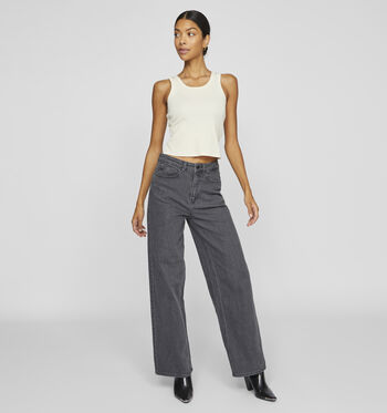 Mom jeans grijs L32