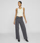 Vila Freya Grijze Wide leg jeans L32 voor dames (361331)