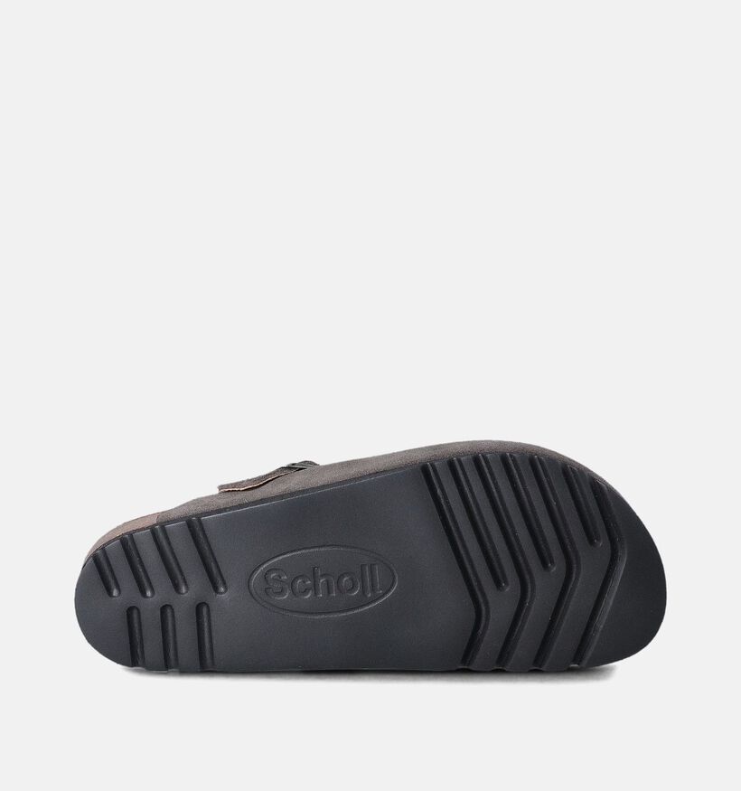 Scholl Olivier New Grijze Slippers voor heren (357581)