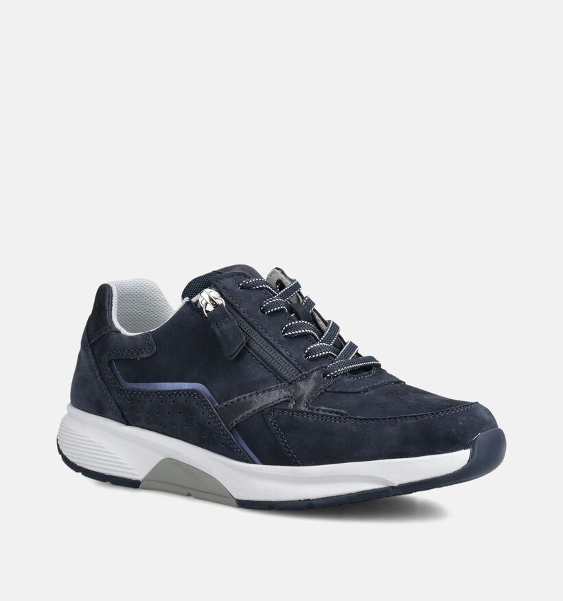 Gabor Rollingsoft Donkerblauwe Sneakers voor dames (369499) - geschikt voor steunzolen