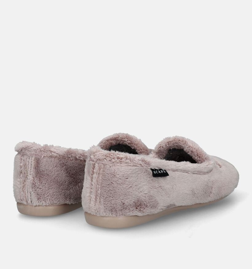 Scapa Pantoufles fermées en Beige pour femmes (332659)