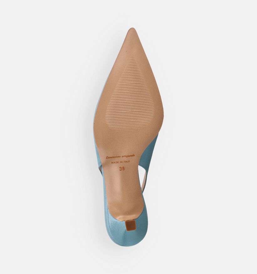 Laurent David en Bleu avec Talon pour femmes (381418)