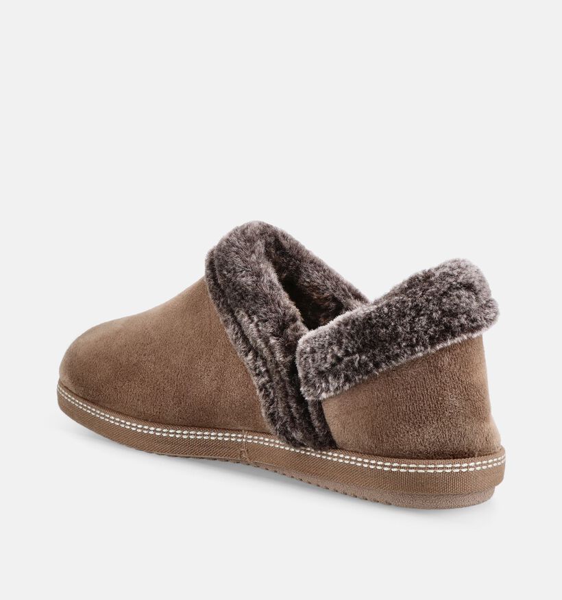 Hush Puppies Coast Donkerbeige Gesloten Pantoffels voor dames (377683)