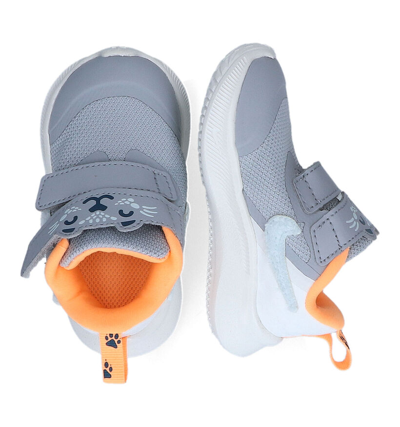 Nike Star Runner Grijze Sneakers voor jongens, meisjes (316312)