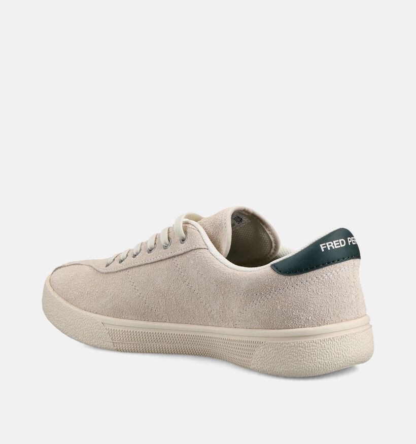 Fred Perry Tennis Shoe Suede Ecru Veterschoenen voor heren (368924)
