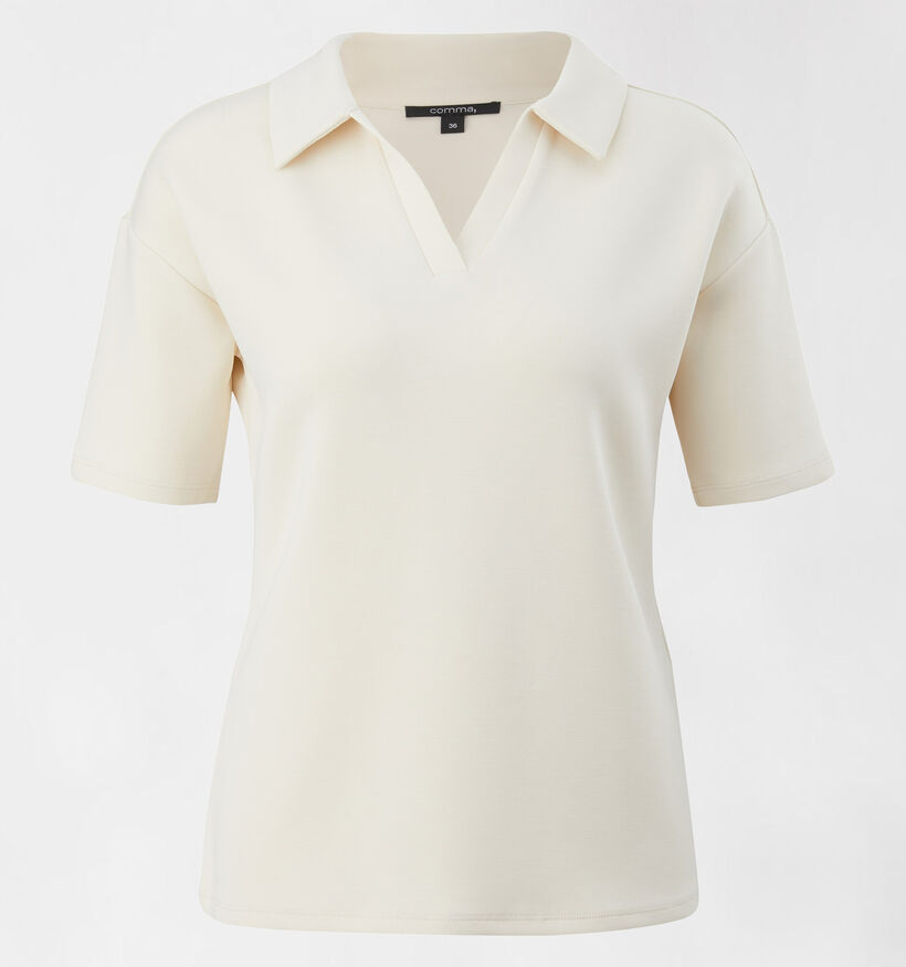 comma Ecru Polo Shirt (304371)