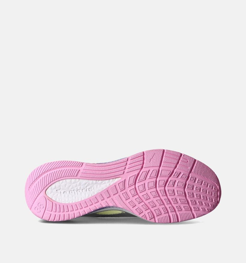Tamaris Bloom Paarse Sneakers voor dames (351540) - geschikt voor steunzolen