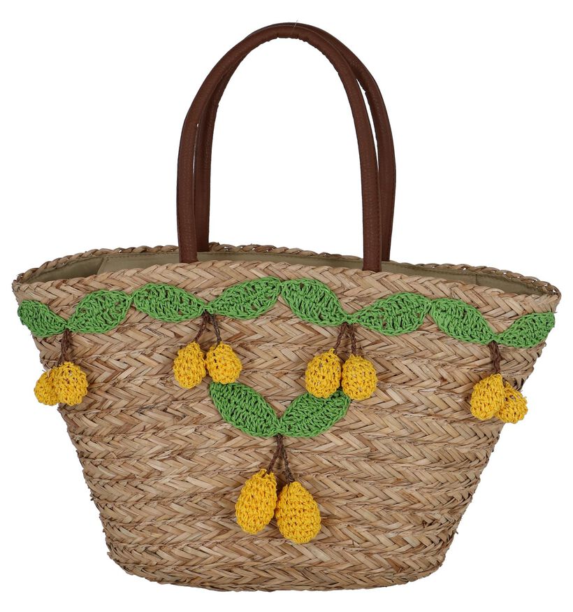 Pia Rossini Sac de plage en Jaune en textile (248570)