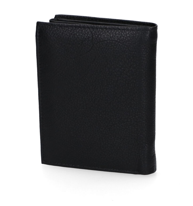 Euro-Leather Portefeuilles en Noir en cuir (310407)