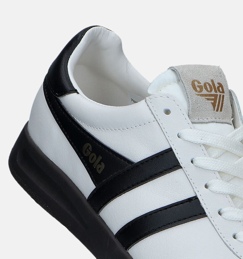 Gola Baskets sportives en Blanc pour femmes (345106) - pour semelles orthopédiques