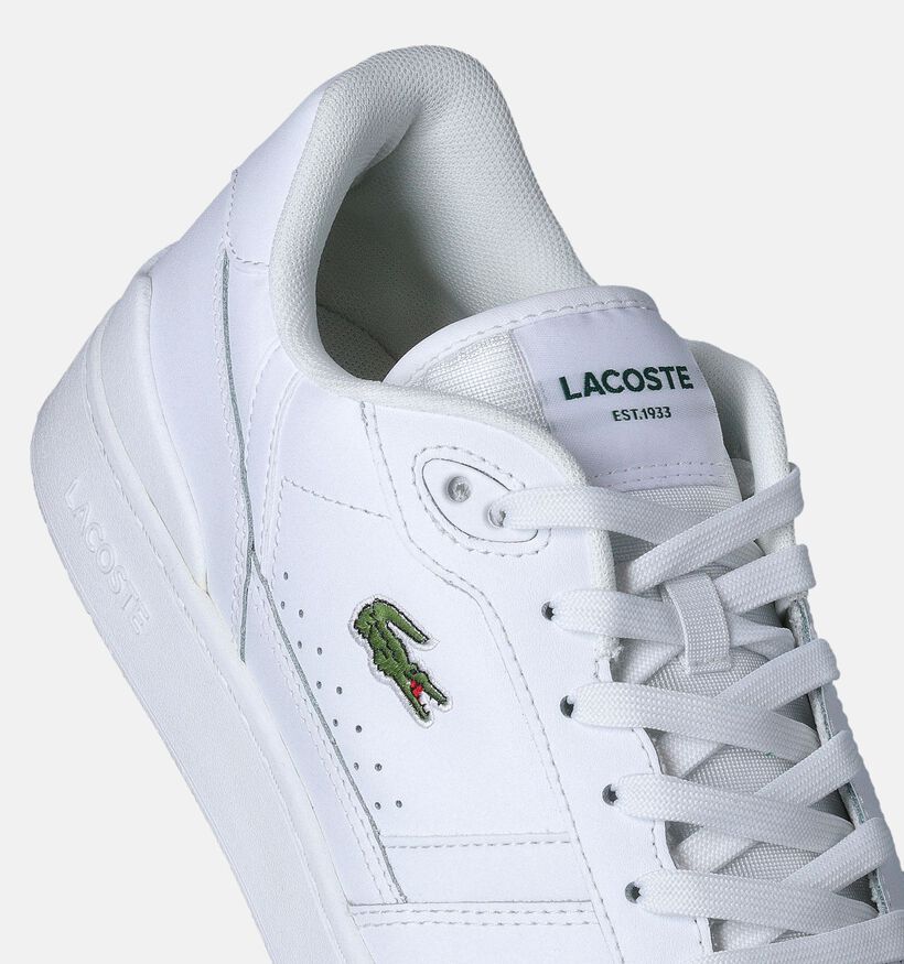 Lacoste T-Clip Chaussures à lacets en Blanc pour hommes (351163)