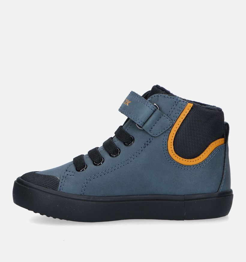 Geox Gisli Gele Hoge Sneakers voor jongens (328535) - geschikt voor steunzolen