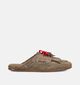 Laurent David Sabot Kakigroene Open Bootschoenen voor dames (384357)