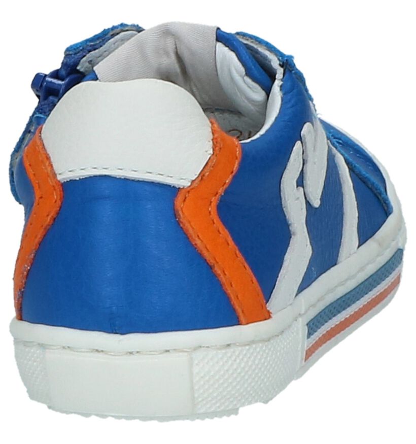 FR by Romagnoli Baskets basses en Bleu en cuir (211750)