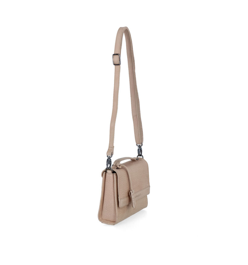 Burkely Casual Carly Beige Handtas in leer (321591)