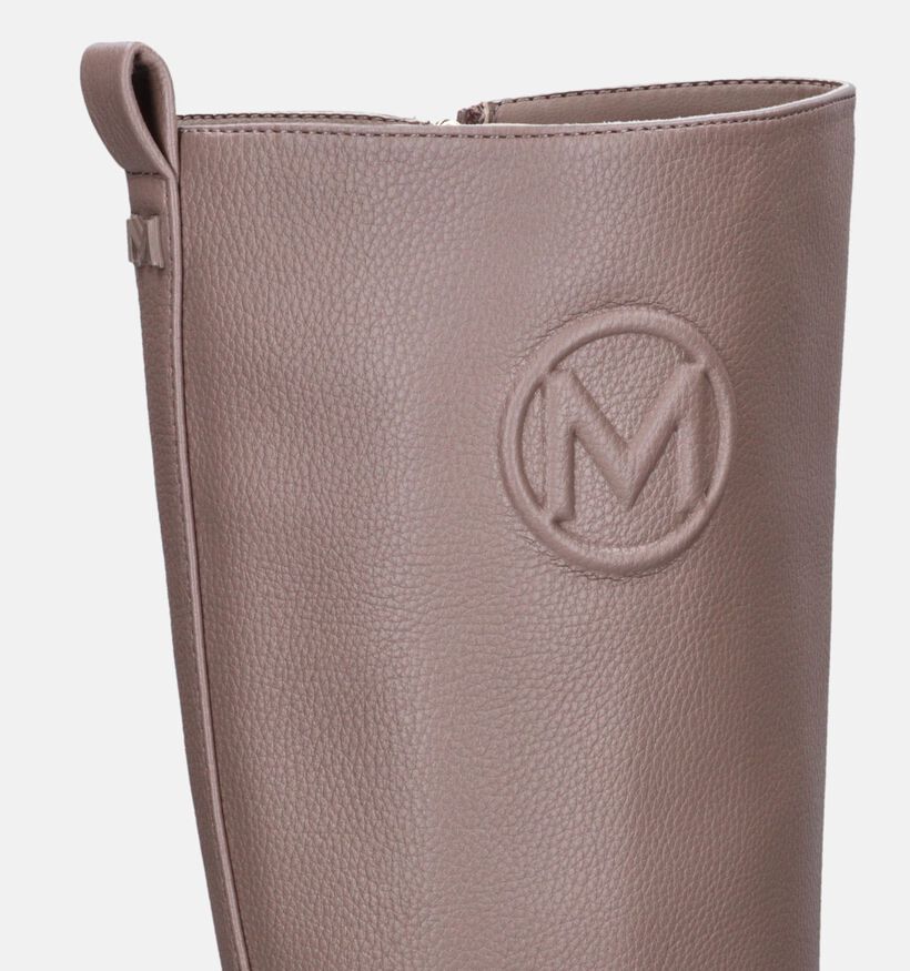 Mexx Maiana Move Taupe Lange laarzen voor dames (346015)