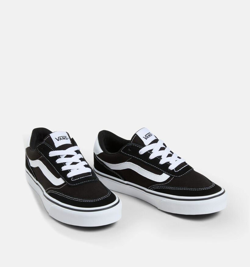 Vans Brooklyn Baskets pour skate en Noir pour femmes (351354)