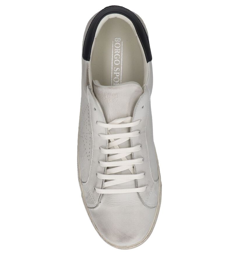 Lage Sneakers Borgo Sport Wit in leer (209762)