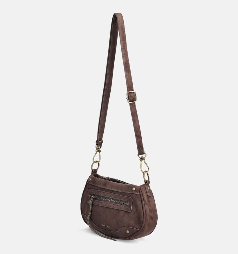 Suri Frey Brittney Donkerbruine Schoudertas voor dames (379150)