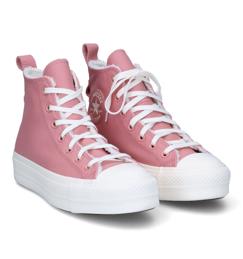 Converse CT All Star Lift Roze Sneakers voor dames (317426)