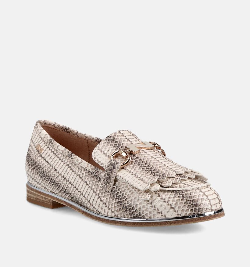 Nathan-Baume Lizardo Beige Loafers voor dames (372241)