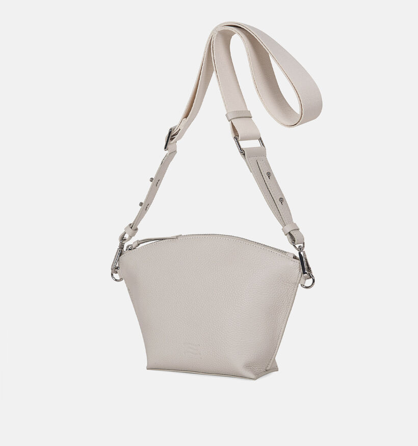 Crinkles Sac porté croisé en Écru pour femmes (342327)