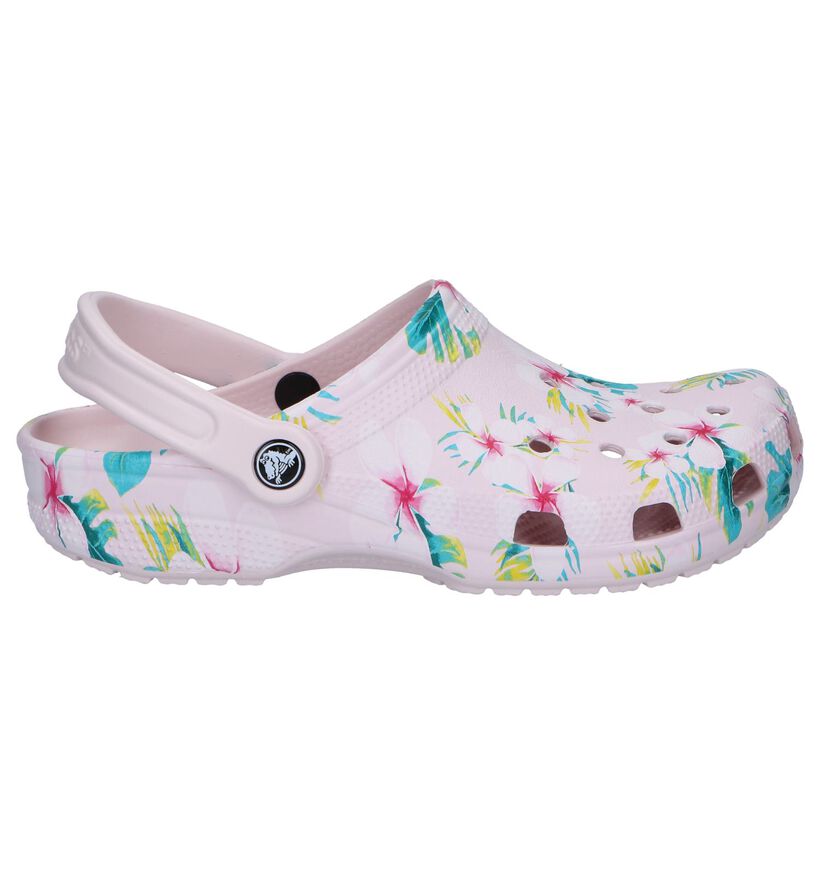 Crocs Classic Nu-pieds en Rose en synthétique (244748)