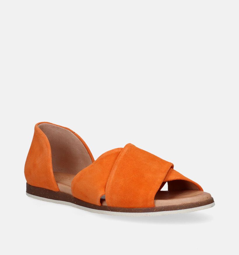 Apple of Eden Chuisi Sandales en Orange pour femmes (338360)